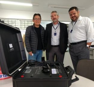 Equipamento doado ao IPEM agilizará o processo de fiscalização de fios e cabos