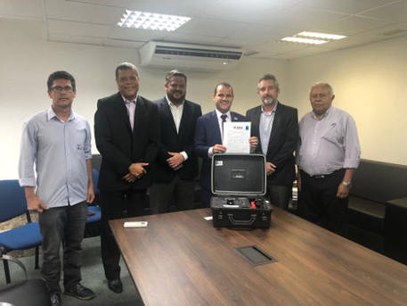 Ibametro fortalece fiscalização de fios e cabos elétricos com uso do microhmímetro
