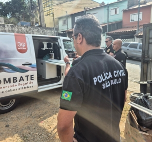 Apreensões em São Paulo intensificam ações contra fabricação de cabos adulterados.